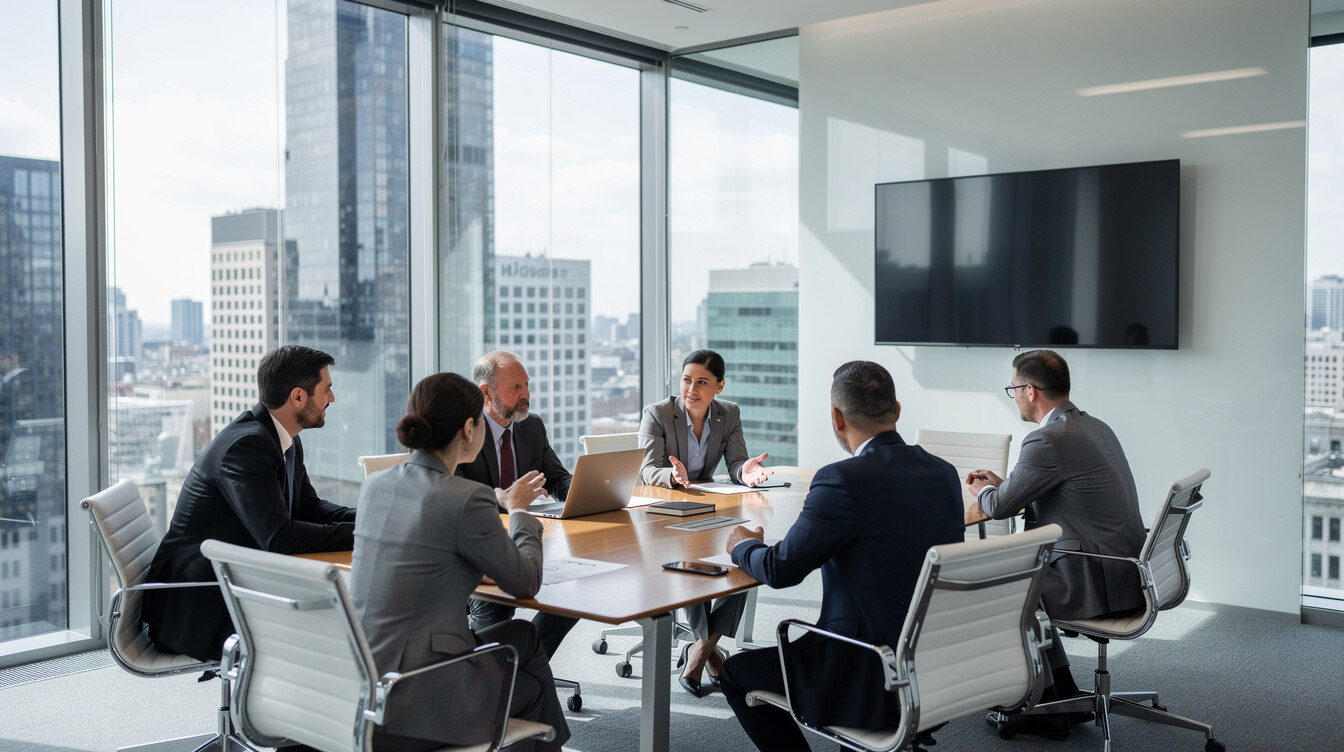 corporate meeting room