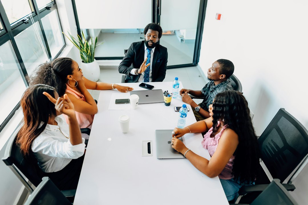 corporate office meeting
